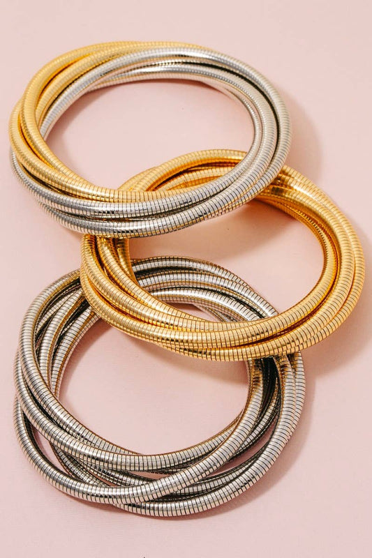 Joselyn Twisted Bangle Bracelet
