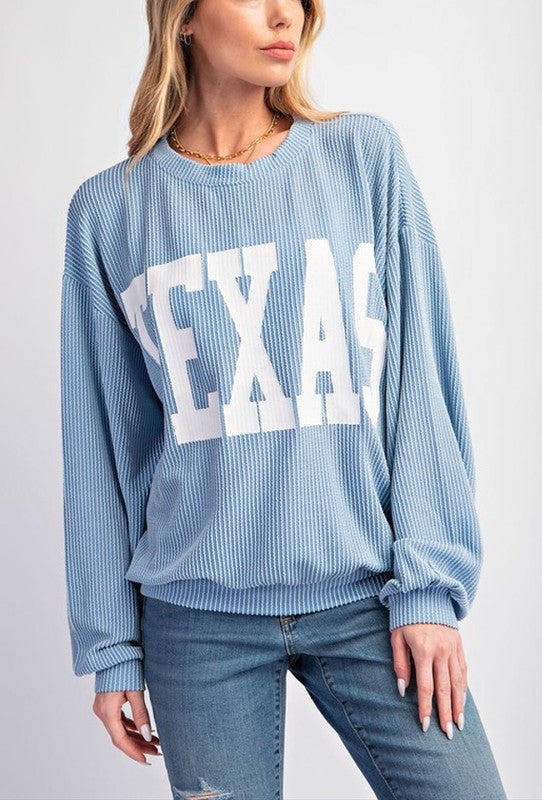 Romney Ribbed Texas Top