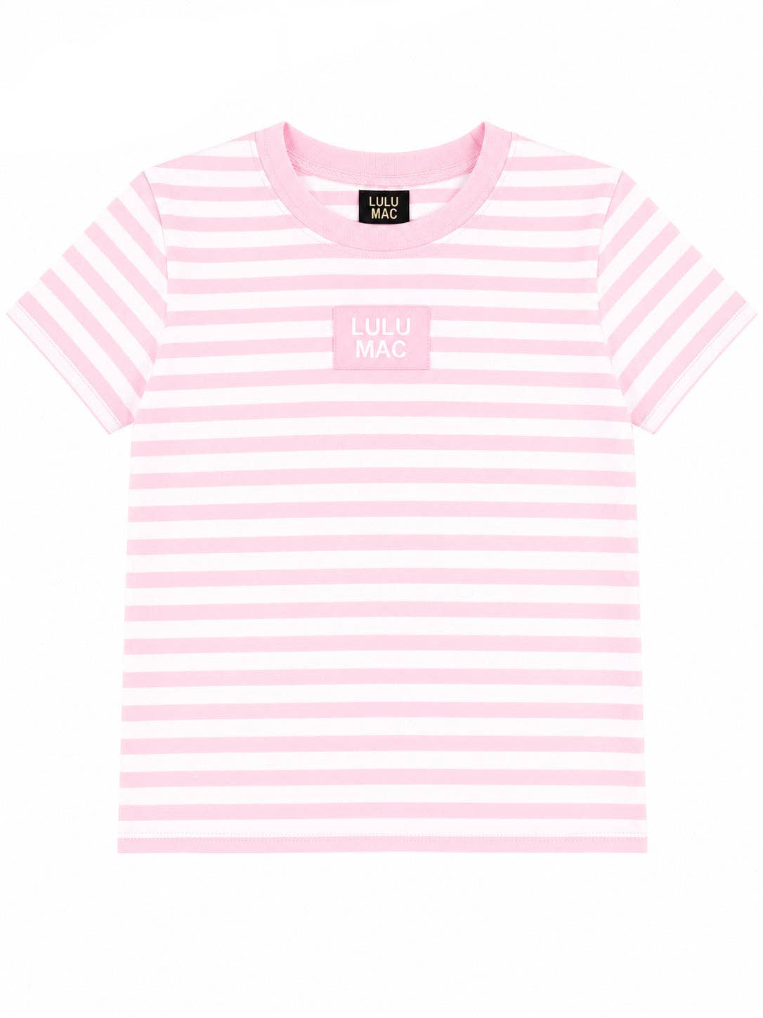 Girls Lulu Mac OG Striped Baby Tee