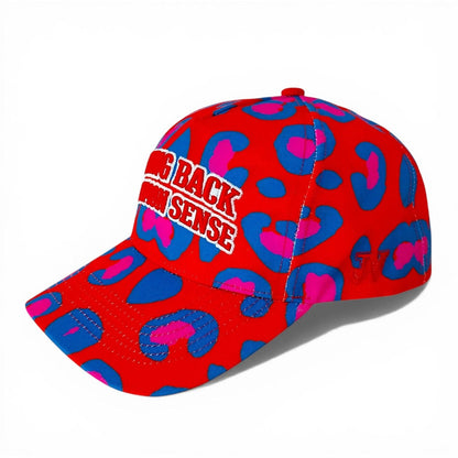 Bring Back Common Sense Vibrant Leopard Hat