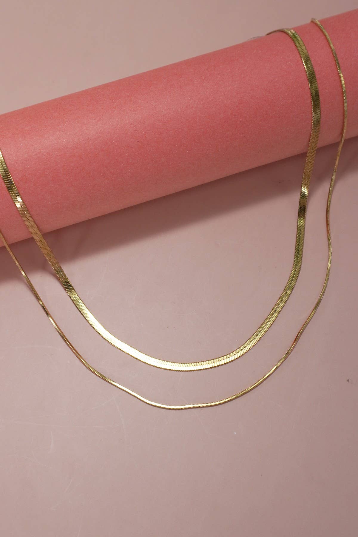 Darya 2-Layered Snake Chain Necklace