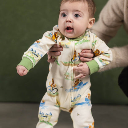 Baby Boys Burt's Bees Lion Sleeper