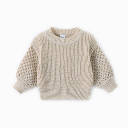 Baby & Toddler Girls Textured Sweater