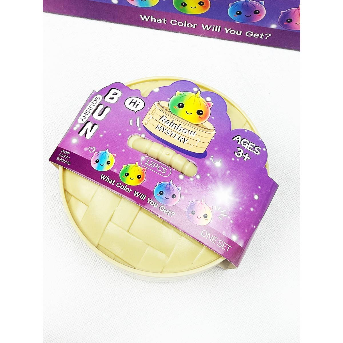 Mystery Rainbow Unicorn Dumpling Squishy