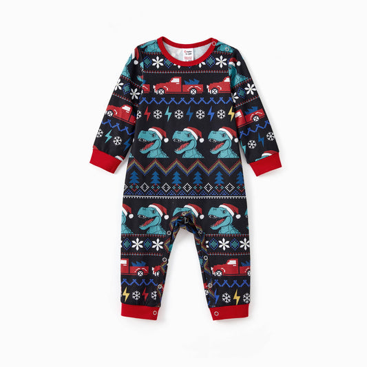 Baby Boys Christmas Dinosaur Sleeper