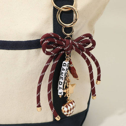 Mascot Football Bag Charm