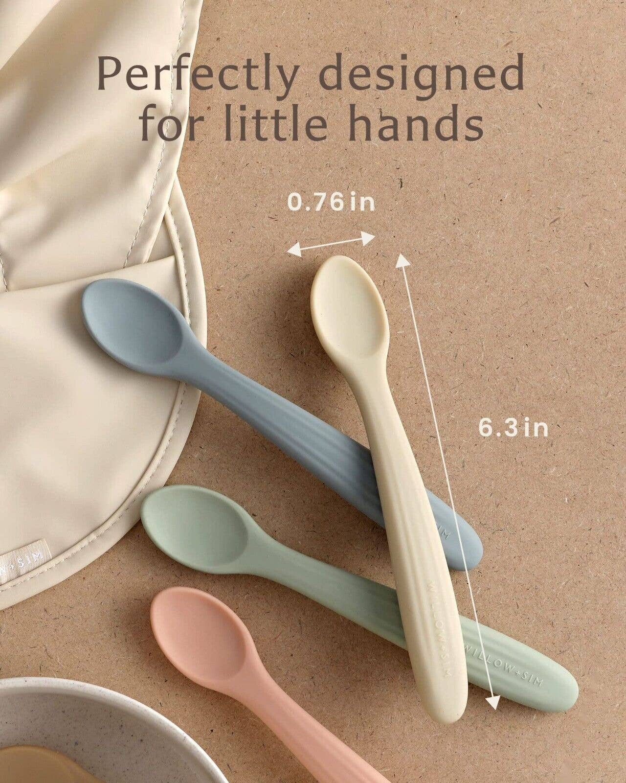 Silicone Baby Spoons