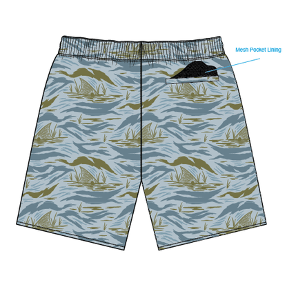 Mens Honey Hole Weekender Redfish Shorts