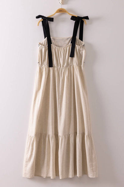 Stella Linear Graphic Tie Dress