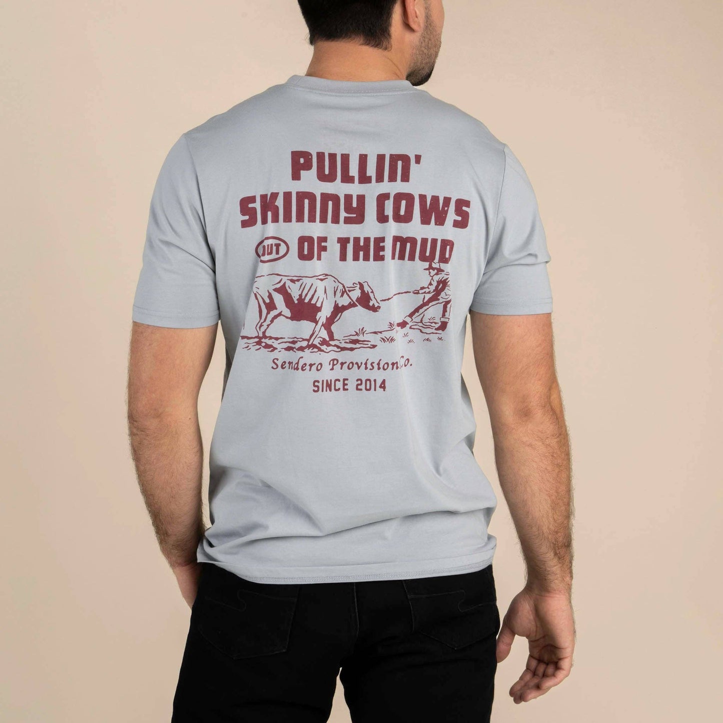 Mens Sendero Skinny Cows Tee