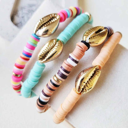 Seashell Heishi Bracelet