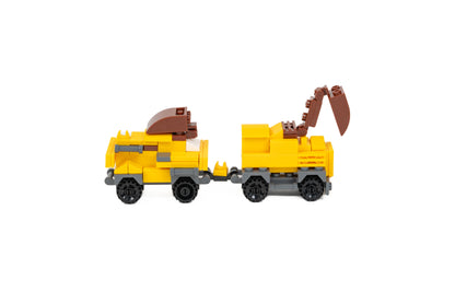 Boys Build & Play Train Set