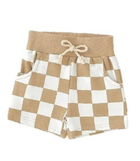Baby/Toddler Unisex Checkerboard Shorts