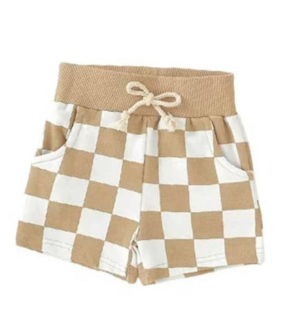 Baby/Toddler Unisex Checkerboard Shorts
