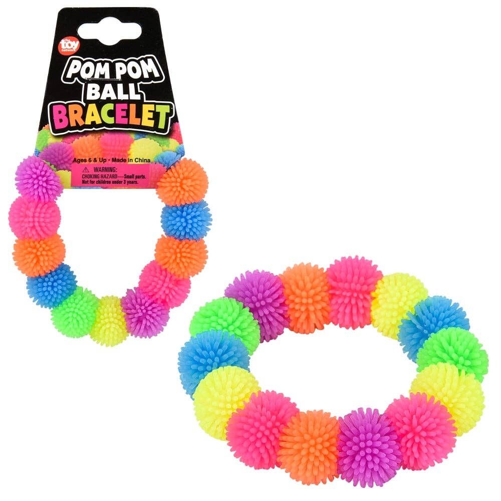Kids Pom Pom Ball Bracelet