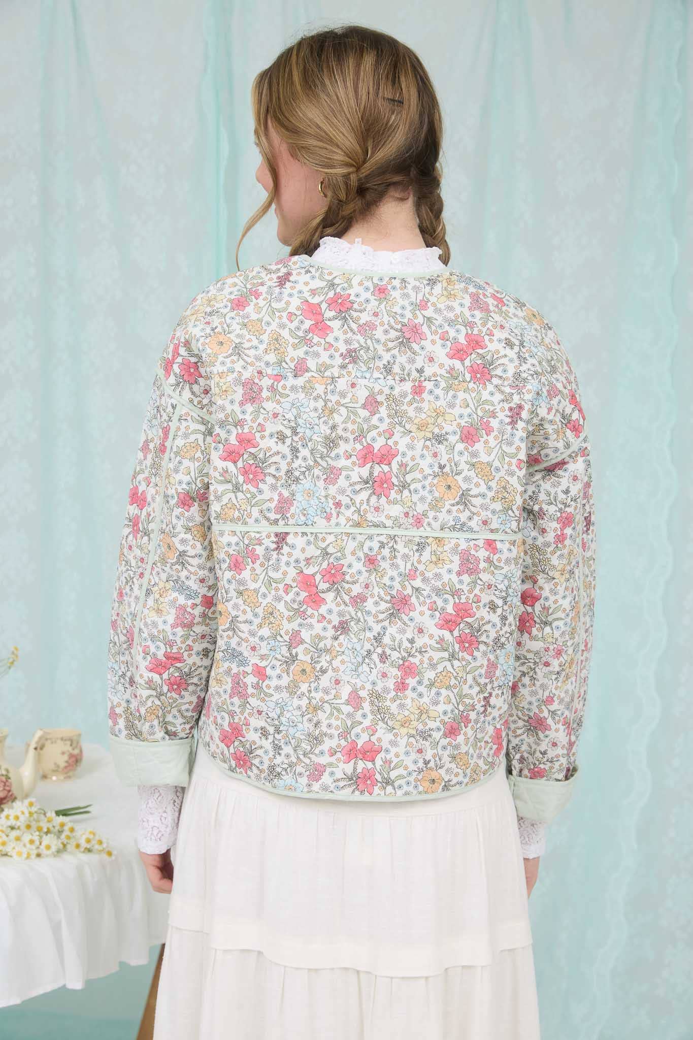 Victoria Floral Bow Jacket