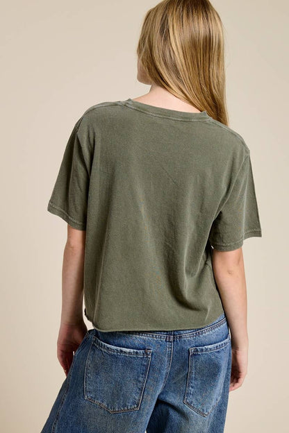WWJD Crop Tee