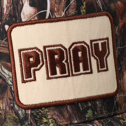 Pray Patch Deadwood Camo Hat