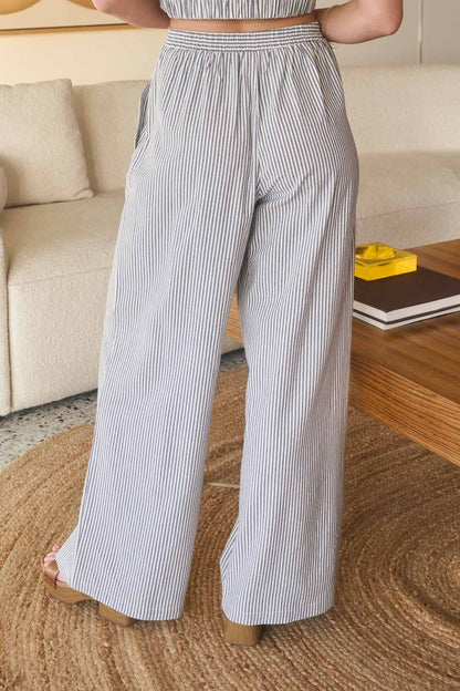 Rosemary Striped Pant Set