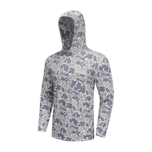 Boys Honey Hole Smoke Camo Performance Hoodie
