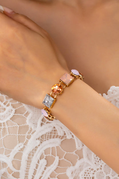 Constance Crystal Toggle Bracelet