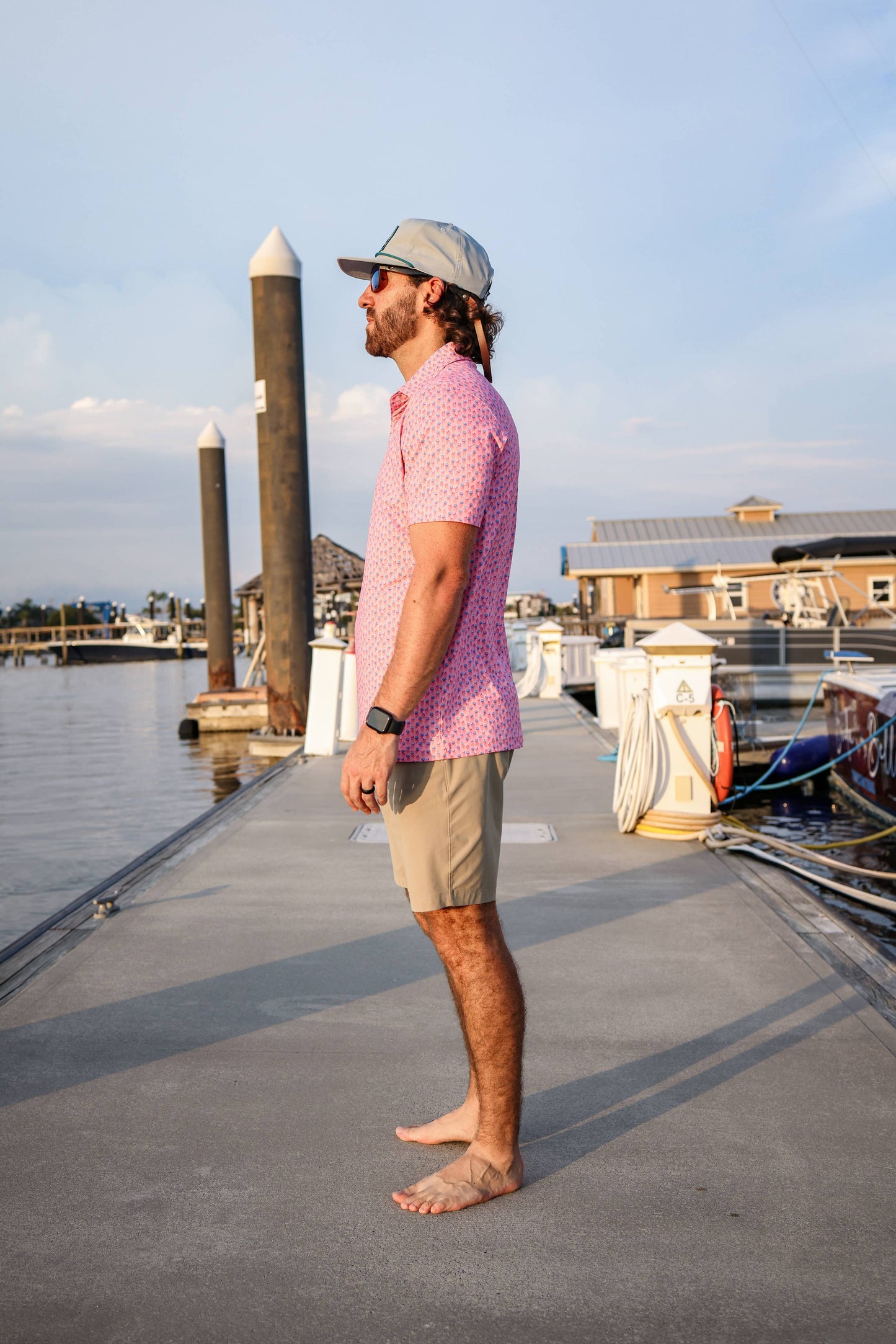 Mens Salt Water Soul Jelly Polo