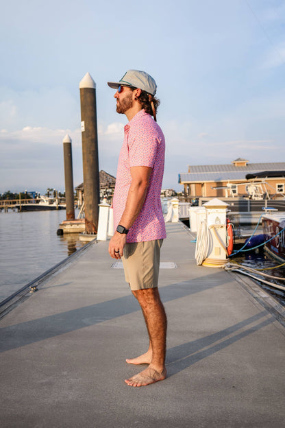 Mens Salt Water Soul Jelly Polo