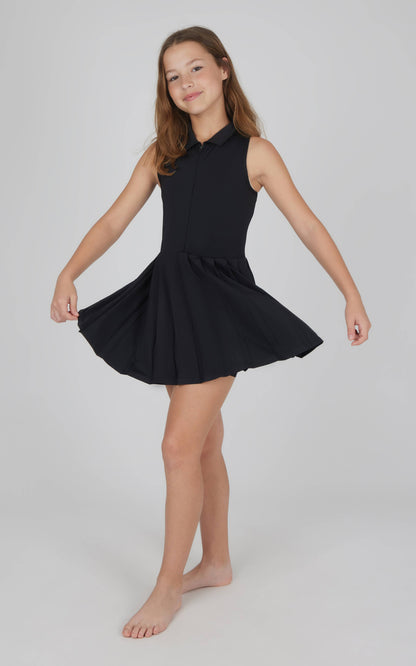 Girls Pleated Tennis Dress