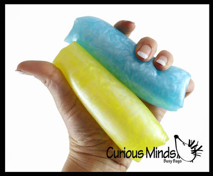 Squishy Pearl Water Filled Tube Toy