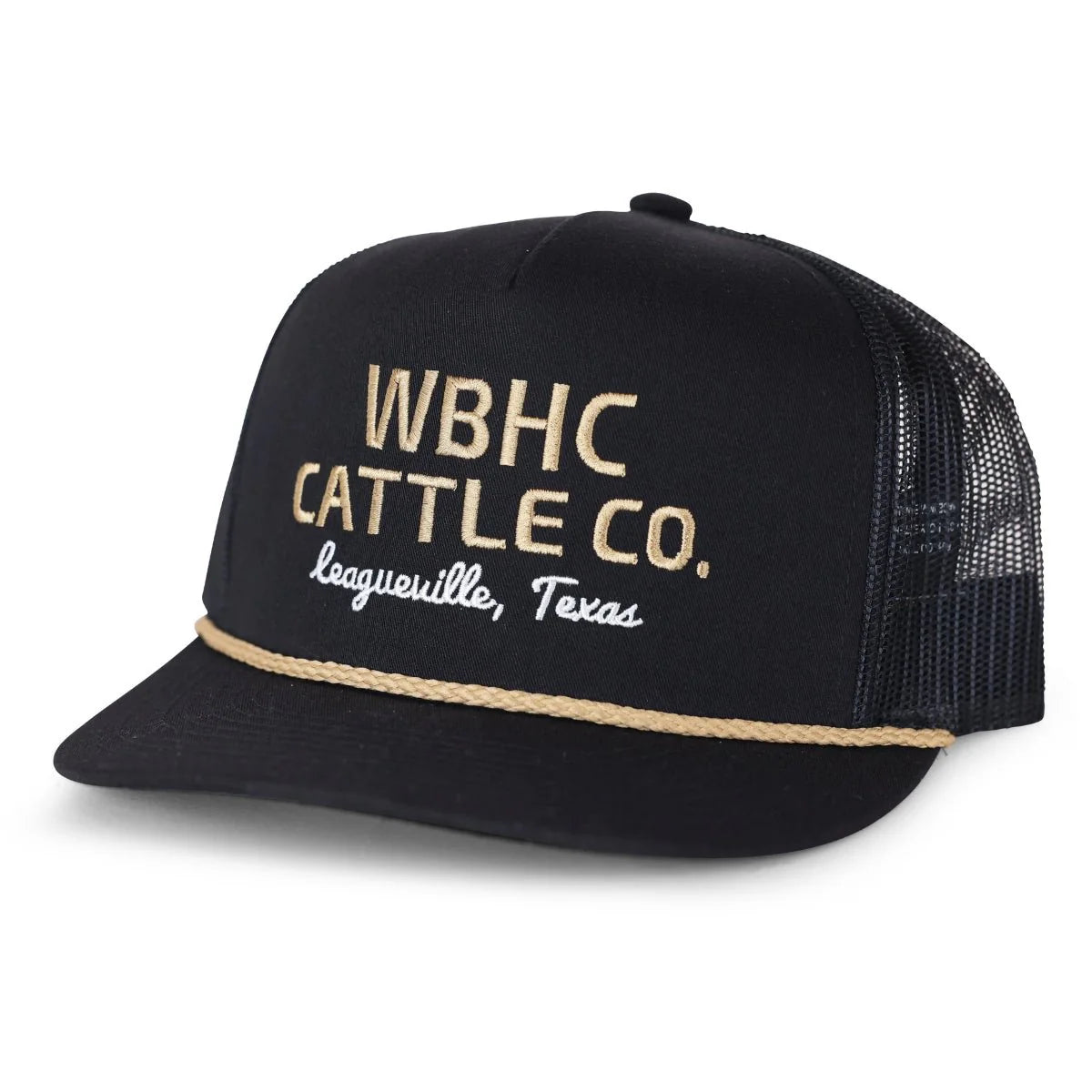 Whiskey Bent Hat Co. Black Gold Hat