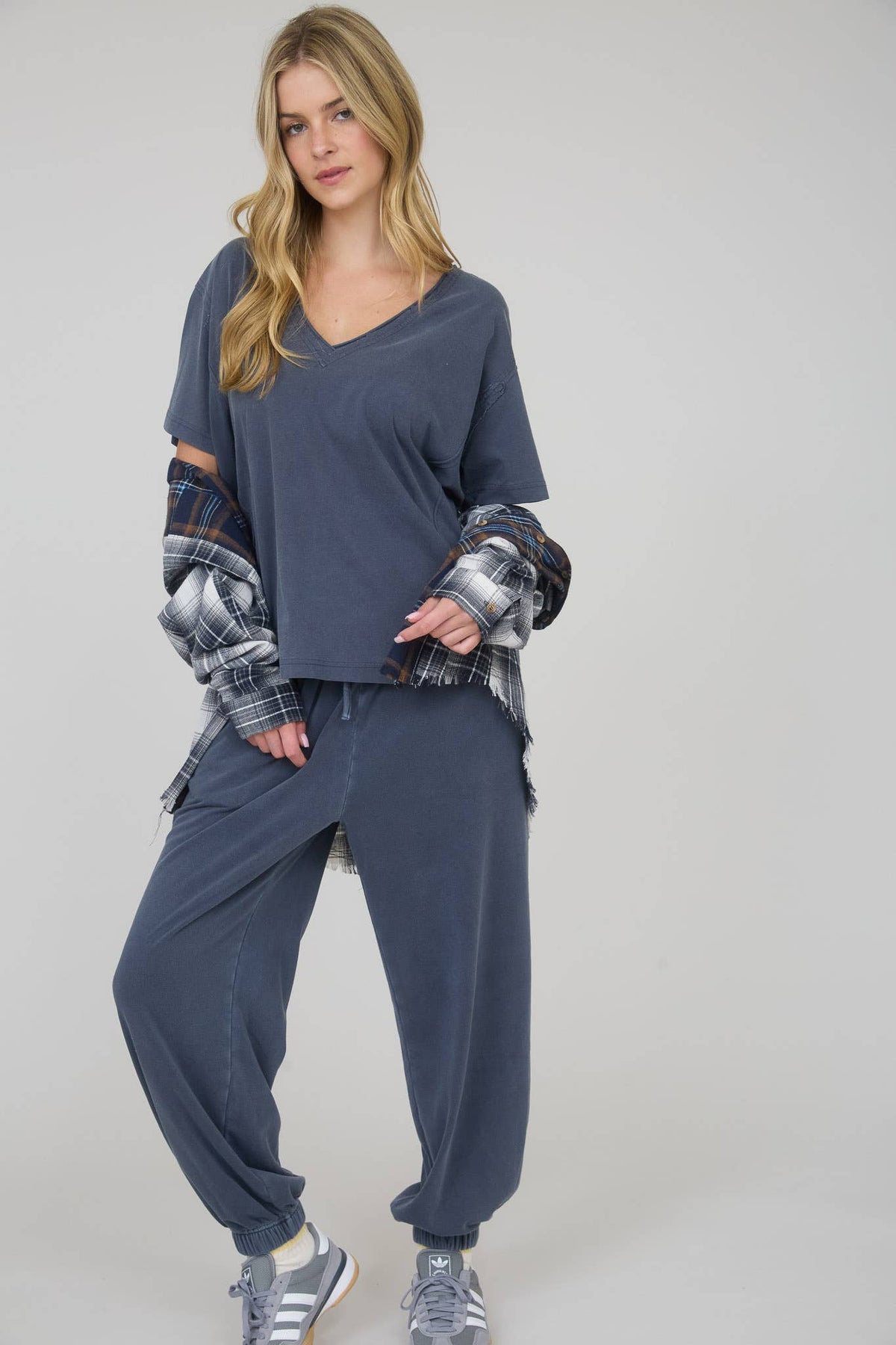 Ozara Mineral Drawstring Jogger
