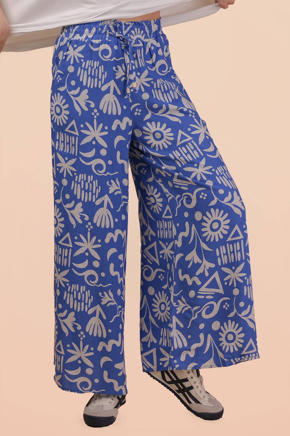 Imogen Graphic Wide Leg Pants