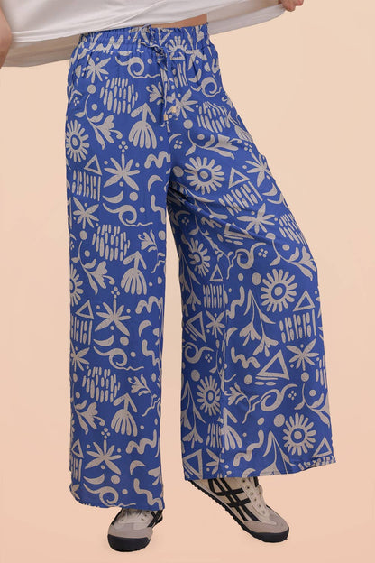 Imogen Graphic Wide Leg Pants