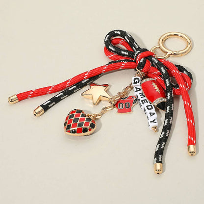 Mascot Football Bag Charm