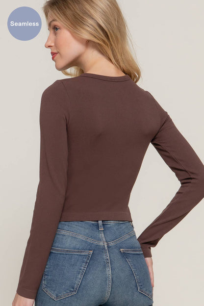 Aspen Seamless Longsleeve Top