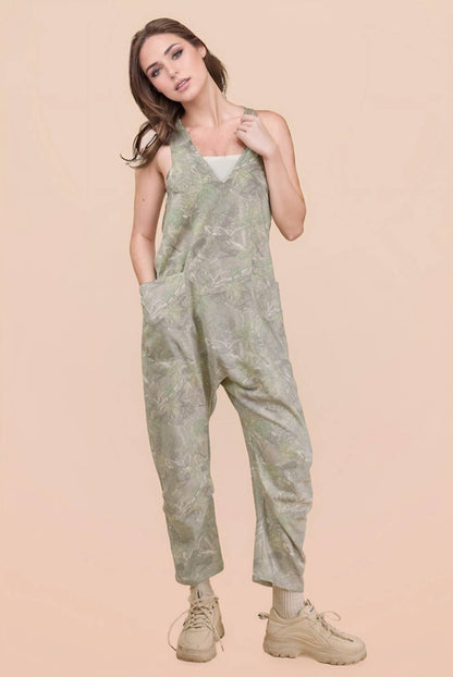 Logan Harem Green Jumpsuit
