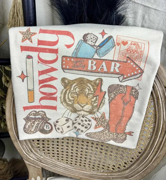 Howdy Queen of Hearts Tee