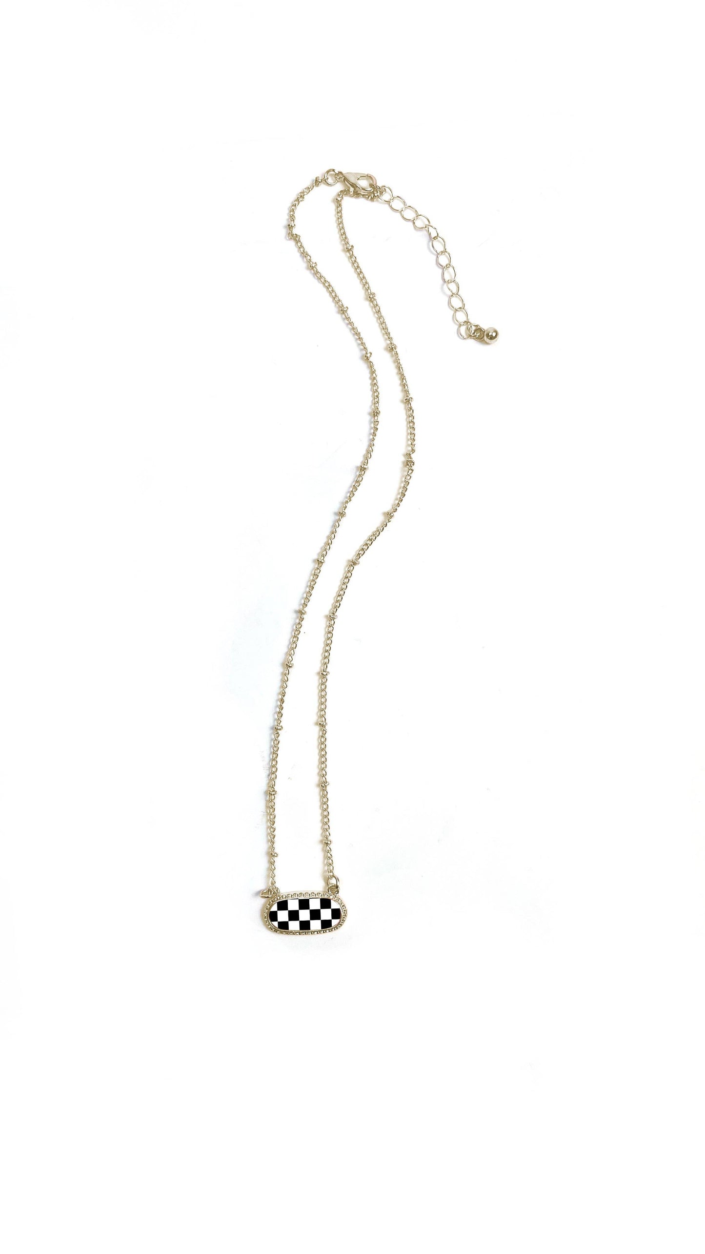 Kendell Checkerboard Necklace