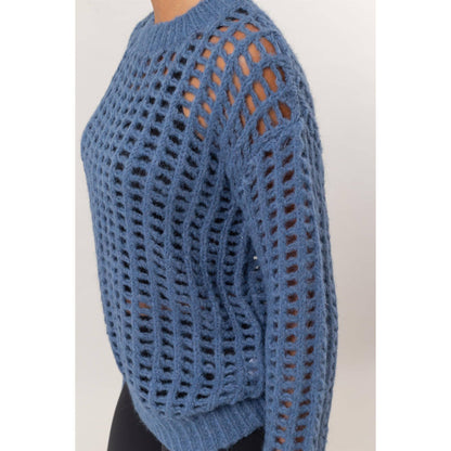 Elizabeth Open Knit Sweater