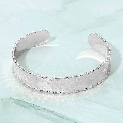 Darya Silver Cuff Bracelet