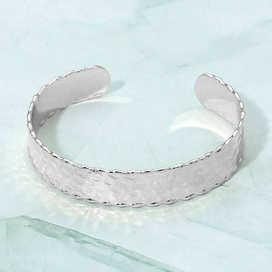 Darya Silver Cuff Bracelet