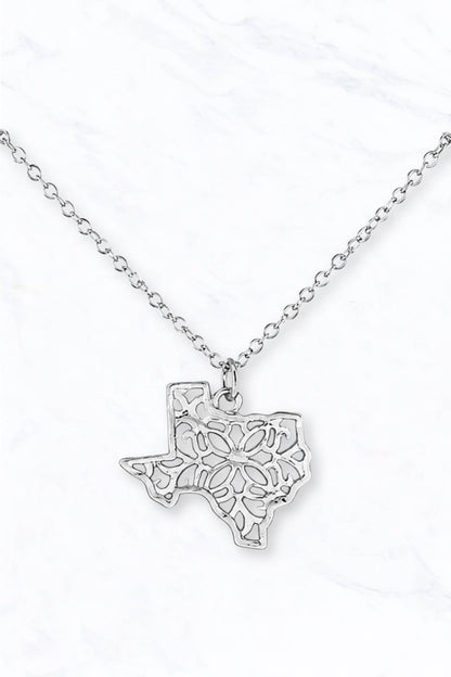 Charity Floral Texas Necklace