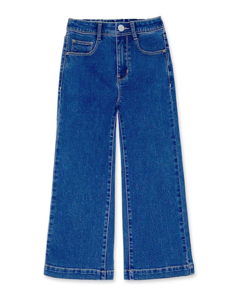 Toddler Girls Cutie Patootie Wide Leg Jeans