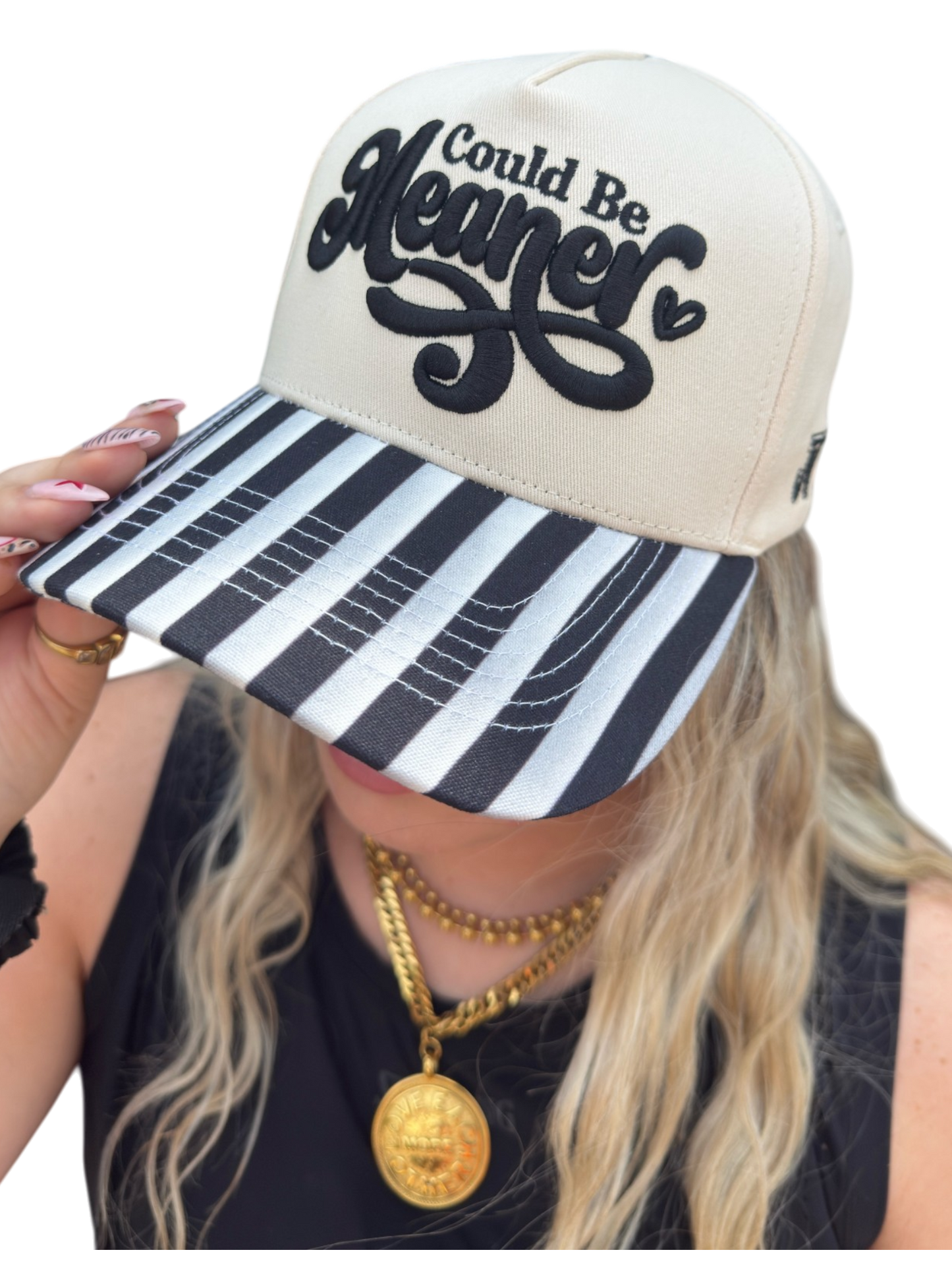 Could be Meaner Striped Hat