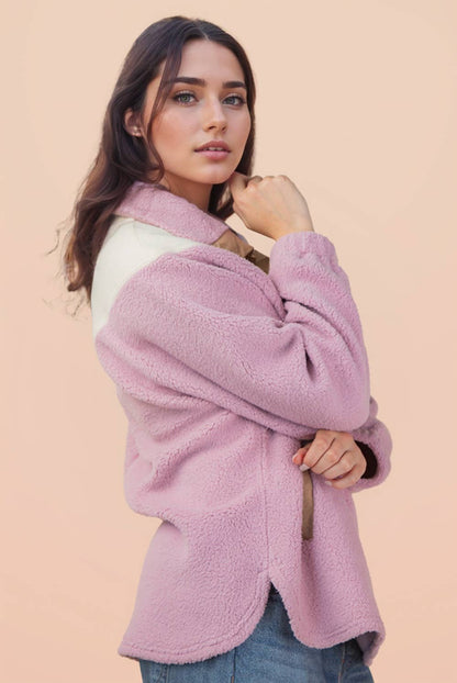 Moonstone Oversized Fleece Pullover