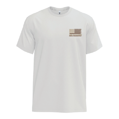 Mens Honey Hole Pointer Flag Tee