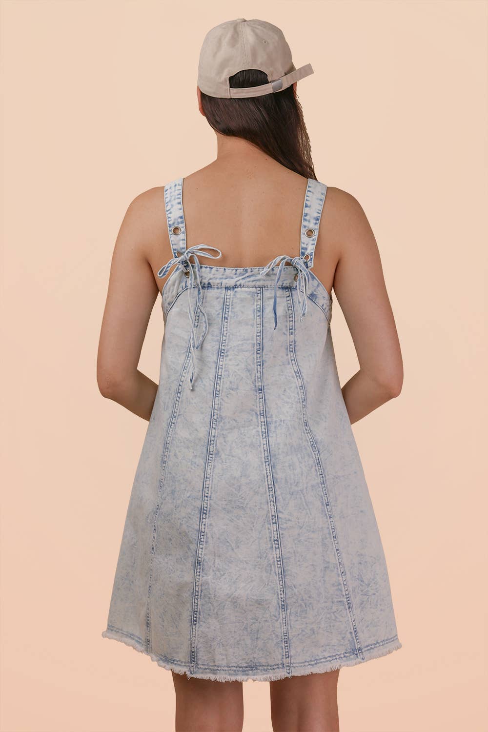 Athena Denim Mini LW Dress