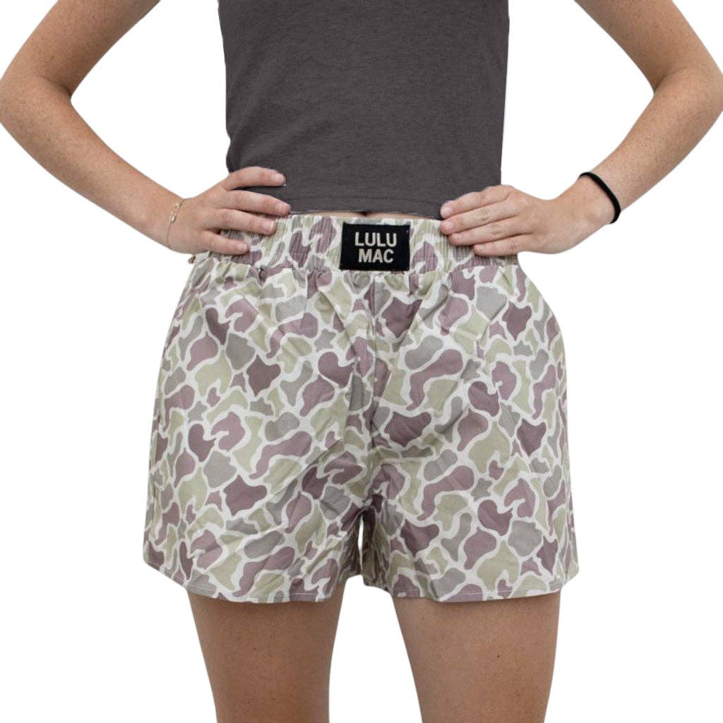 Lulu Mac Printed Boxer Shorts