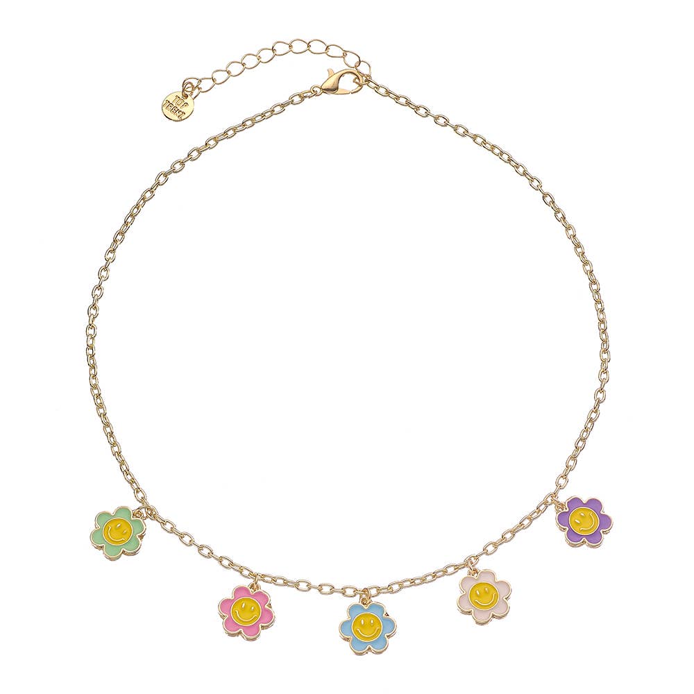 Girls Icon Charm Necklace