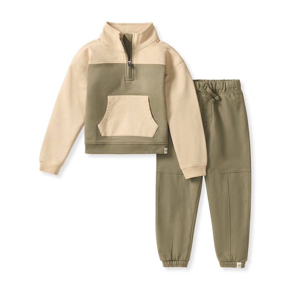 Baby & Toddler Boys Burt's Bees Colorblock Pant Set